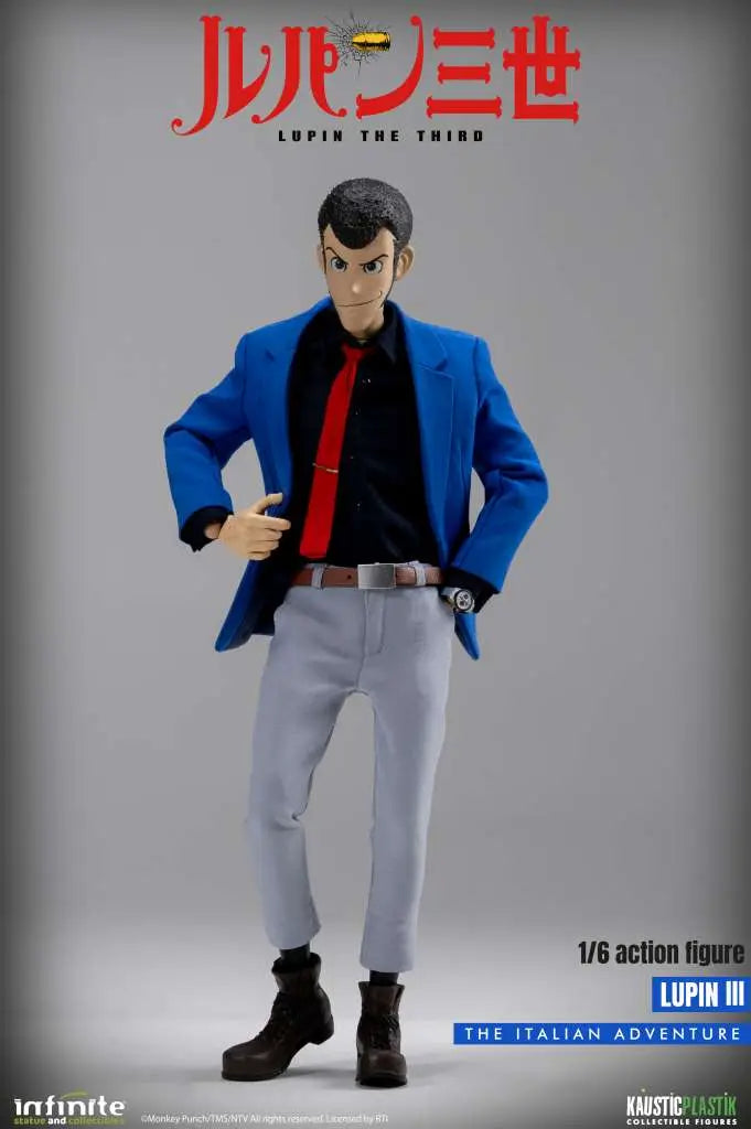 INFINITE STATUE LUPIN 3RD ITALIAN ADVENTURE LUPIN STANDARD EDITION 1/6 ACTION FIGURE 30.5 cm