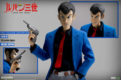 INFINITE STATUE LUPIN 3RD ITALIAN ADVENTURE LUPIN DELUXE EDITION 1/6 ACTION FIGURE 30.5 cm
