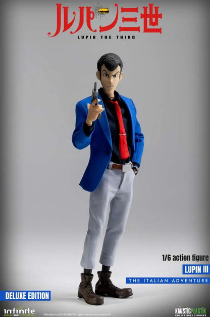 INFINITE STATUE LUPIN 3RD ITALIAN ADVENTURE LUPIN DELUXE EDITION 1/6 ACTION FIGURE 30.5 cm