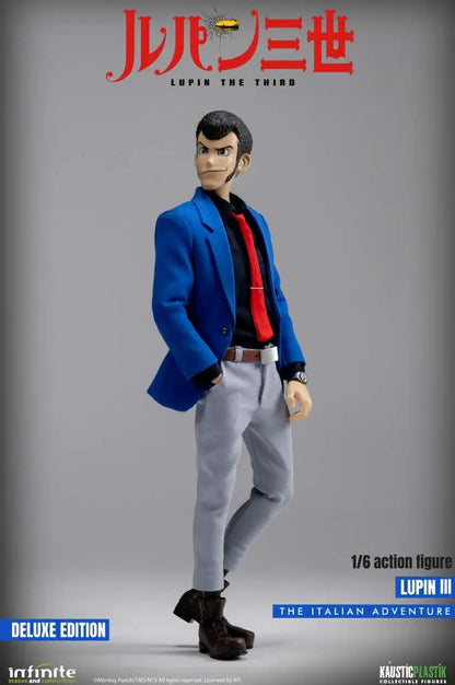 INFINITE STATUE LUPIN 3RD ITALIAN ADVENTURE LUPIN DELUXE EDITION 1/6 ACTION FIGURE 30.5 cm