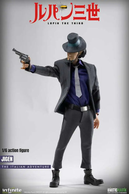 INFINITE STATUE LUPIN 3RD ITALIAN ADVENTURE DAISUKE JIGEN STANDARD EDITION 1/6 ACTION FIGURE 30.5 cm