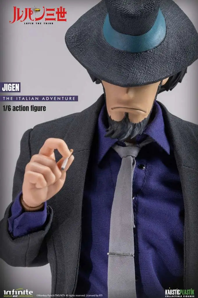 INFINITE STATUE LUPIN 3RD ITALIAN ADVENTURE DAISUKE JIGEN STANDARD EDITION 1/6 ACTION FIGURE 30.5 cm