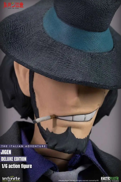 INFINITE STATUE LUPIN 3RD ITALIAN ADVENTURE DAISUKE JIGEN DELUXE EDITION 1/6 ACTION FIGURE 30.5 cm