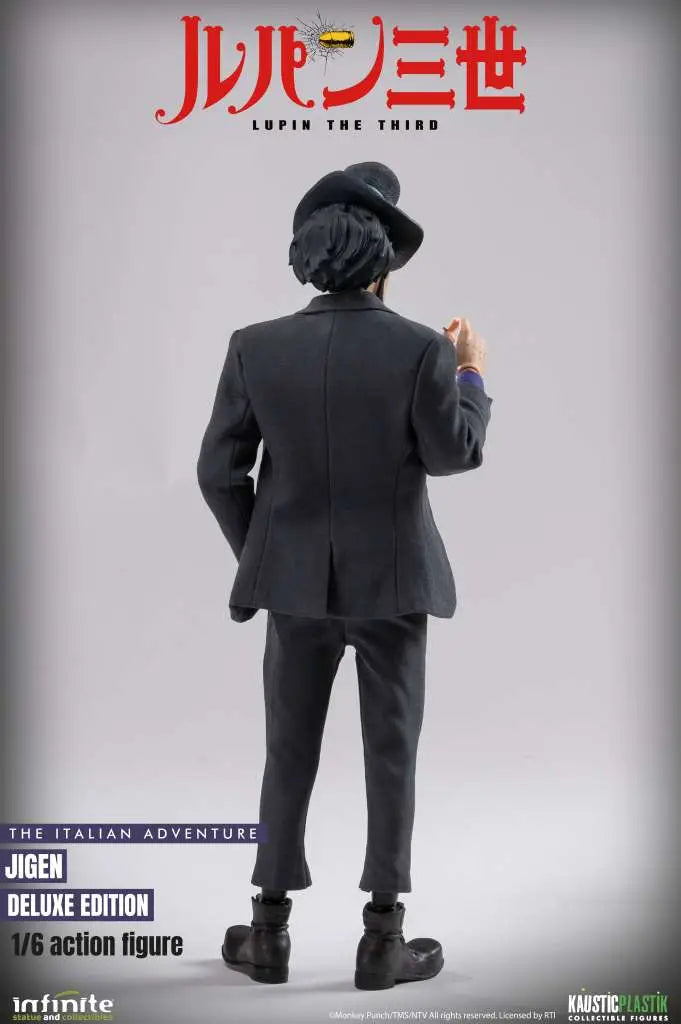 INFINITE STATUE LUPIN 3RD ITALIAN ADVENTURE DAISUKE JIGEN DELUXE EDITION 1/6 ACTION FIGURE 30.5 cm