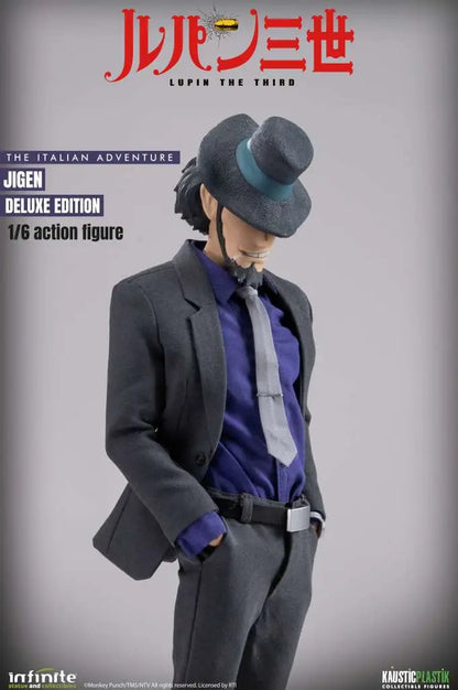 INFINITE STATUE LUPIN 3RD ITALIAN ADVENTURE DAISUKE JIGEN DELUXE EDITION 1/6 ACTION FIGURE 30.5 cm