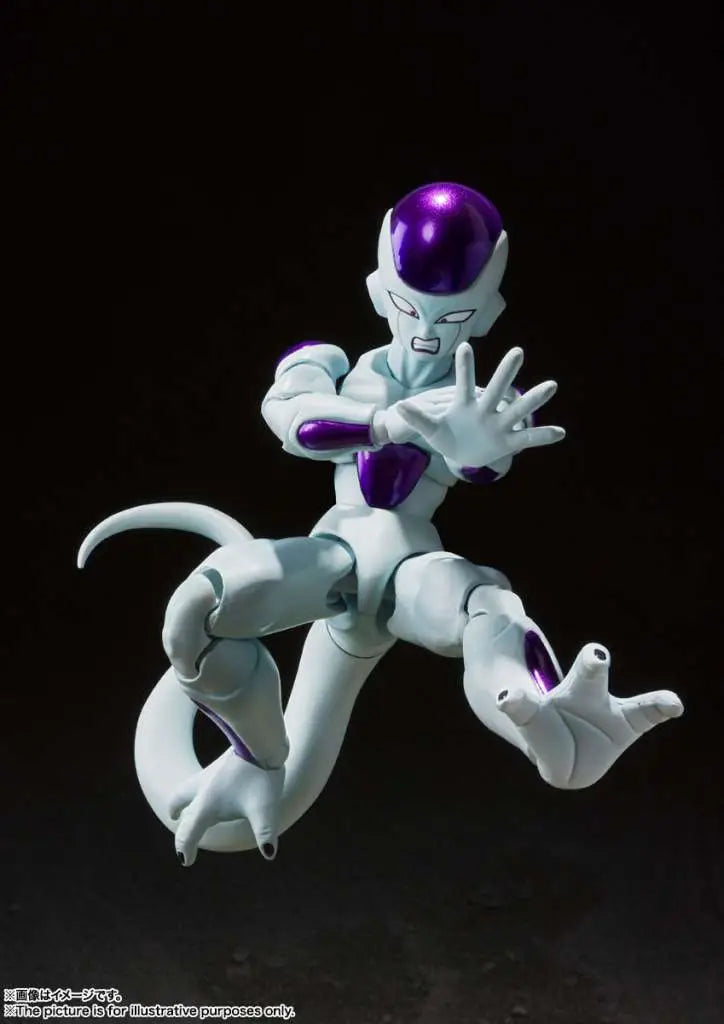 BANDAI FRIEZA - DRAGON BALL SHF FOURTH FORM REISSUE ACTION FIGURE 14 cm