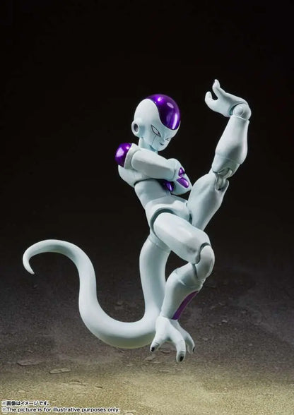 BANDAI FRIEZA - DRAGON BALL SHF FOURTH FORM REISSUE ACTION FIGURE 14 cm