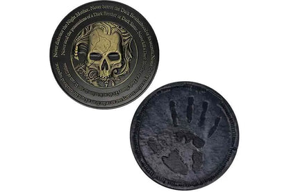 THE ELDER SCROLLS IV - OBLIVION - DARK BROTHERHOOD MEDALLION