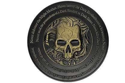 THE ELDER SCROLLS IV - OBLIVION - DARK BROTHERHOOD MEDALLION