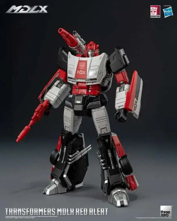 TRANSFORMERS MDLX RED ALERT ACTION FIGURE
