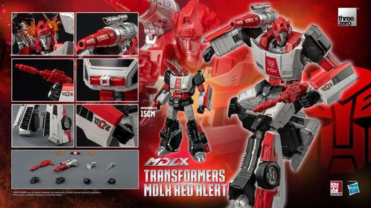 TRANSFORMERS MDLX RED ALERT ACTION FIGURE