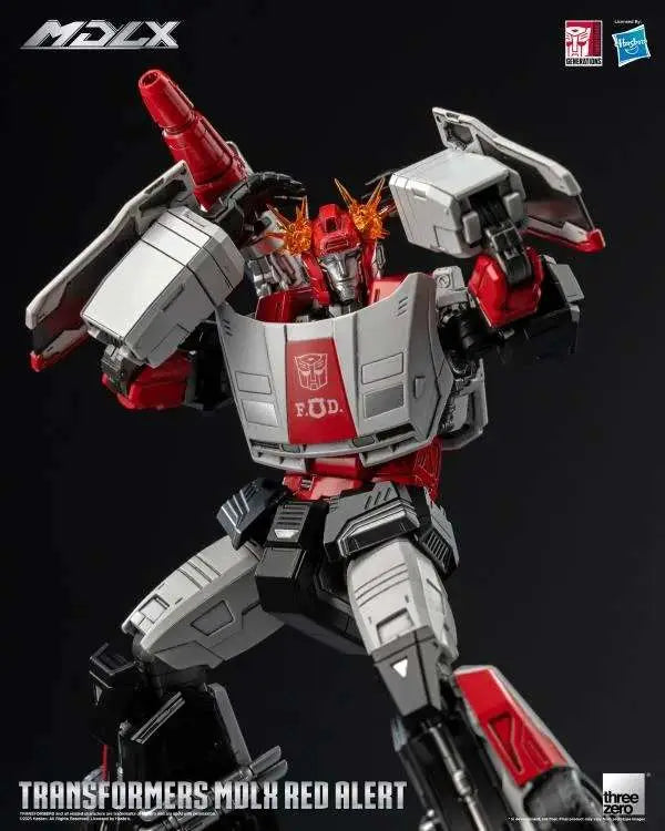 TRANSFORMERS MDLX RED ALERT ACTION FIGURE