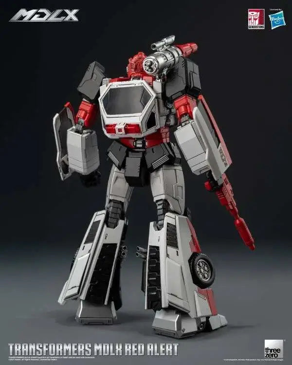 TRANSFORMERS MDLX RED ALERT ACTION FIGURE