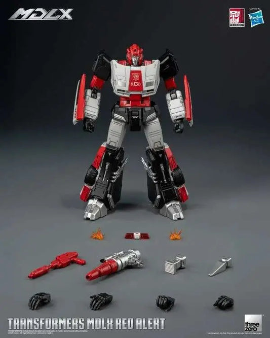 TRANSFORMERS MDLX RED ALERT ACTION FIGURE