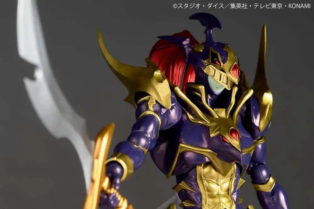 KAIYODO REVOLTECH YU-GI-OH! BLACK LUSTER SOLDIER AF ACTION FIGURE 19 cm