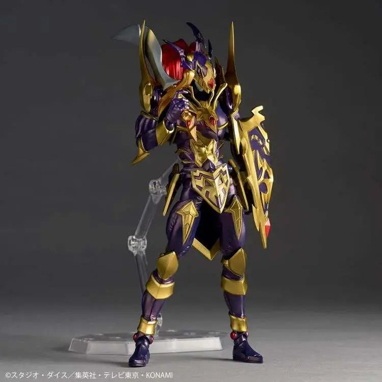 KAIYODO REVOLTECH YU-GI-OH! BLACK LUSTER SOLDIER AF ACTION FIGURE 19 cm