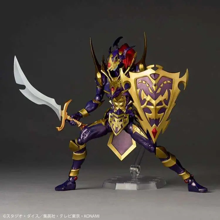 KAIYODO REVOLTECH YU-GI-OH! BLACK LUSTER SOLDIER AF ACTION FIGURE 19 cm