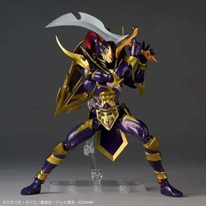 KAIYODO REVOLTECH YU-GI-OH! BLACK LUSTER SOLDIER AF ACTION FIGURE 19 cm