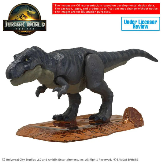 BANDAI PLANNOSAURUS JURASSIC WORLD T REX MODEL KIT 10 cm