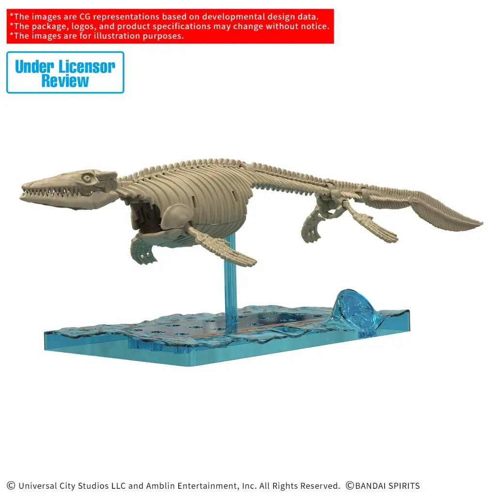 BANDAI PLANNOSAURUS JURASSIC WORLD MOSASAURUS MODEL KIT 10 cm