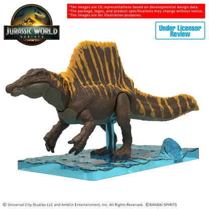 BANDAI PLANNOSAURUS JURASSIC WORLD SPINOSAURUS MODEL KIT 10 cm