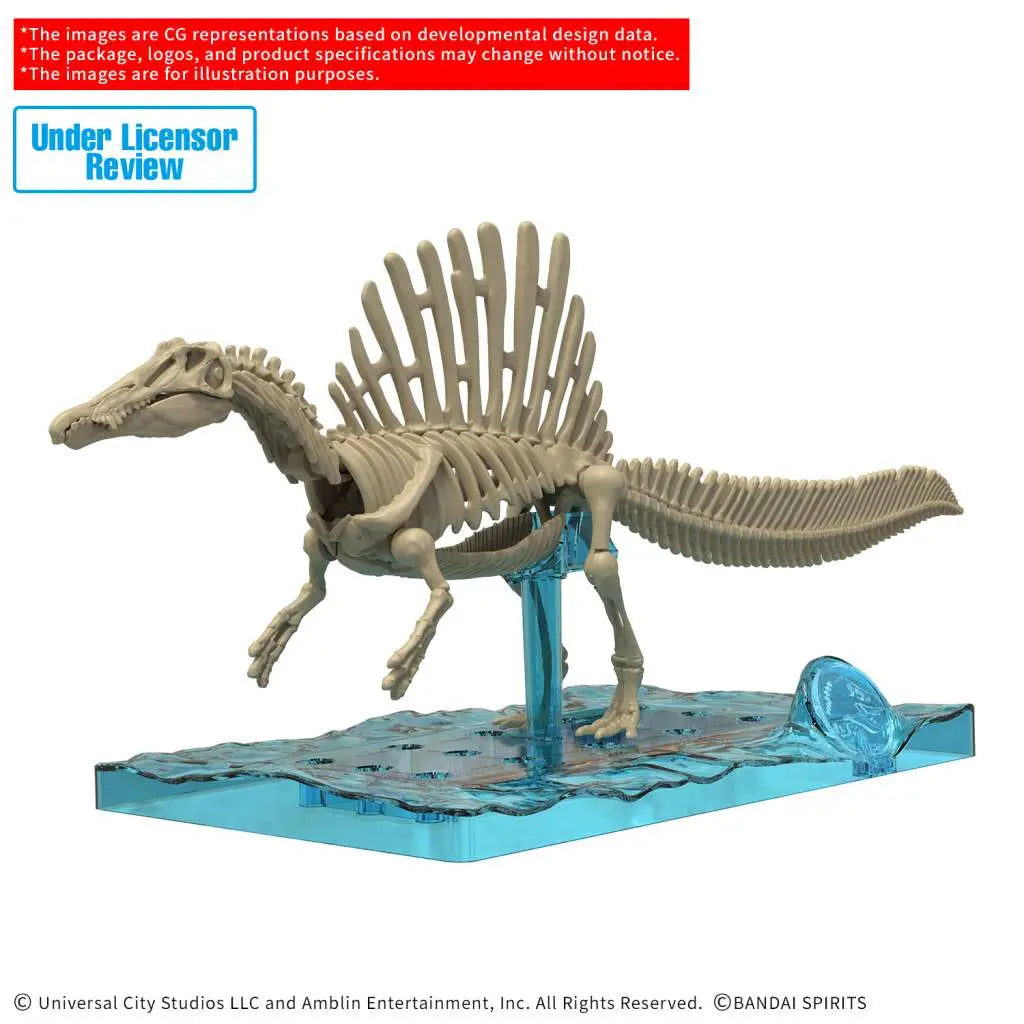 BANDAI PLANNOSAURUS JURASSIC WORLD SPINOSAURUS MODEL KIT 10 cm