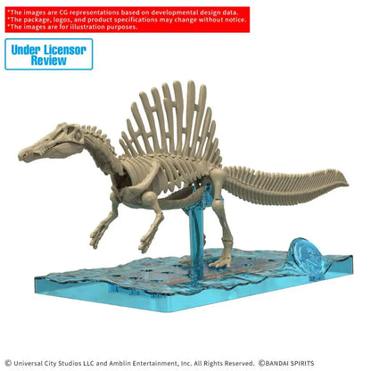 BANDAI PLANNOSAURUS JURASSIC WORLD SPINOSAURUS MODEL KIT 10 cm