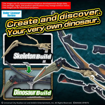 BANDAI PLANNOSAURUS JURASSIC WORLD QUETZALCOATLUS MODEL KIT 10 cm