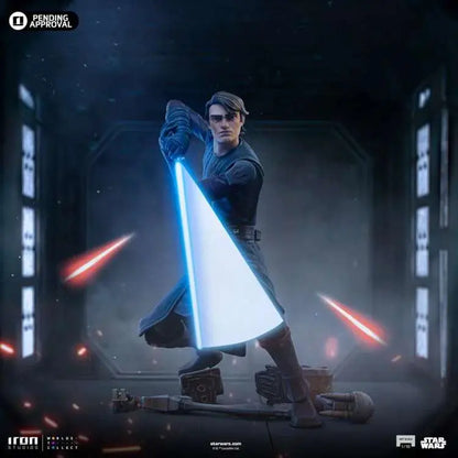 IRON STUDIOS ANAKIN SKYWALKER - STAR WARS CLONE WARS 1/10 STATUA 19 cm