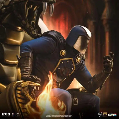 IRON STUDIOS G.I JOE COBRA COMMANDER 1/10 STATUA 25 cm