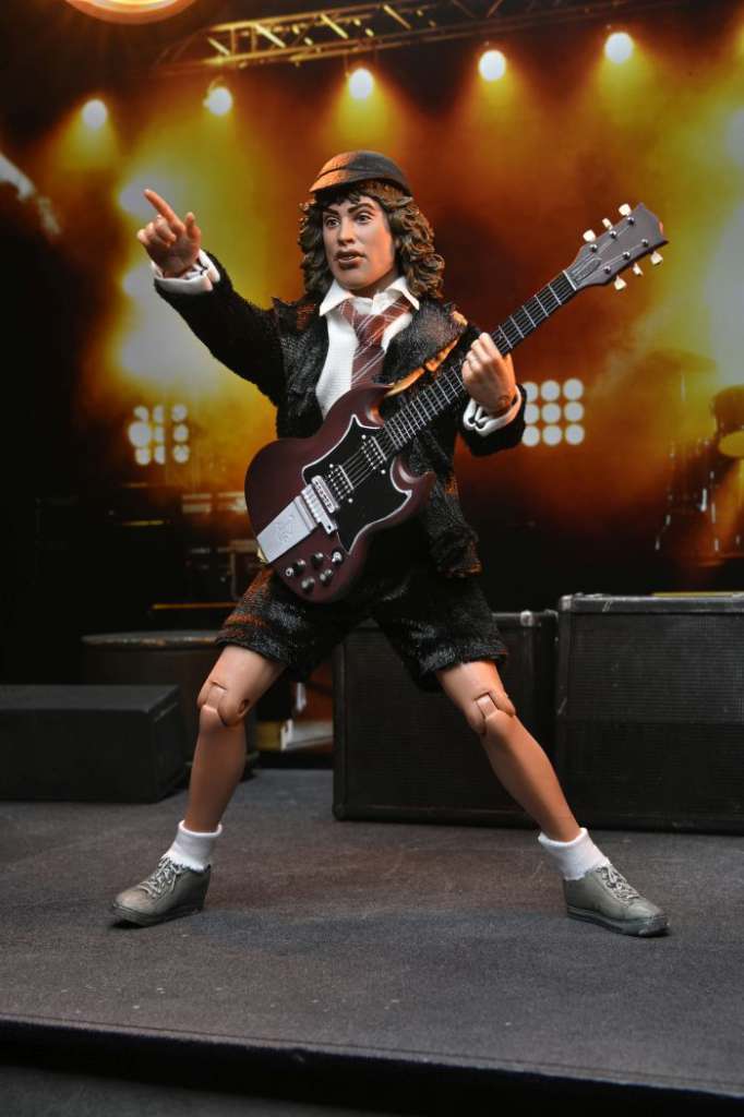 AC/DC ANGUS HIGHWAY TO HELL CLOTH ACTION FIGURE