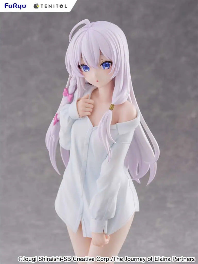 FURYU WANDERING WITCH ELAINA SHIRT TENITAL TALL FIG STATUA 30 cm