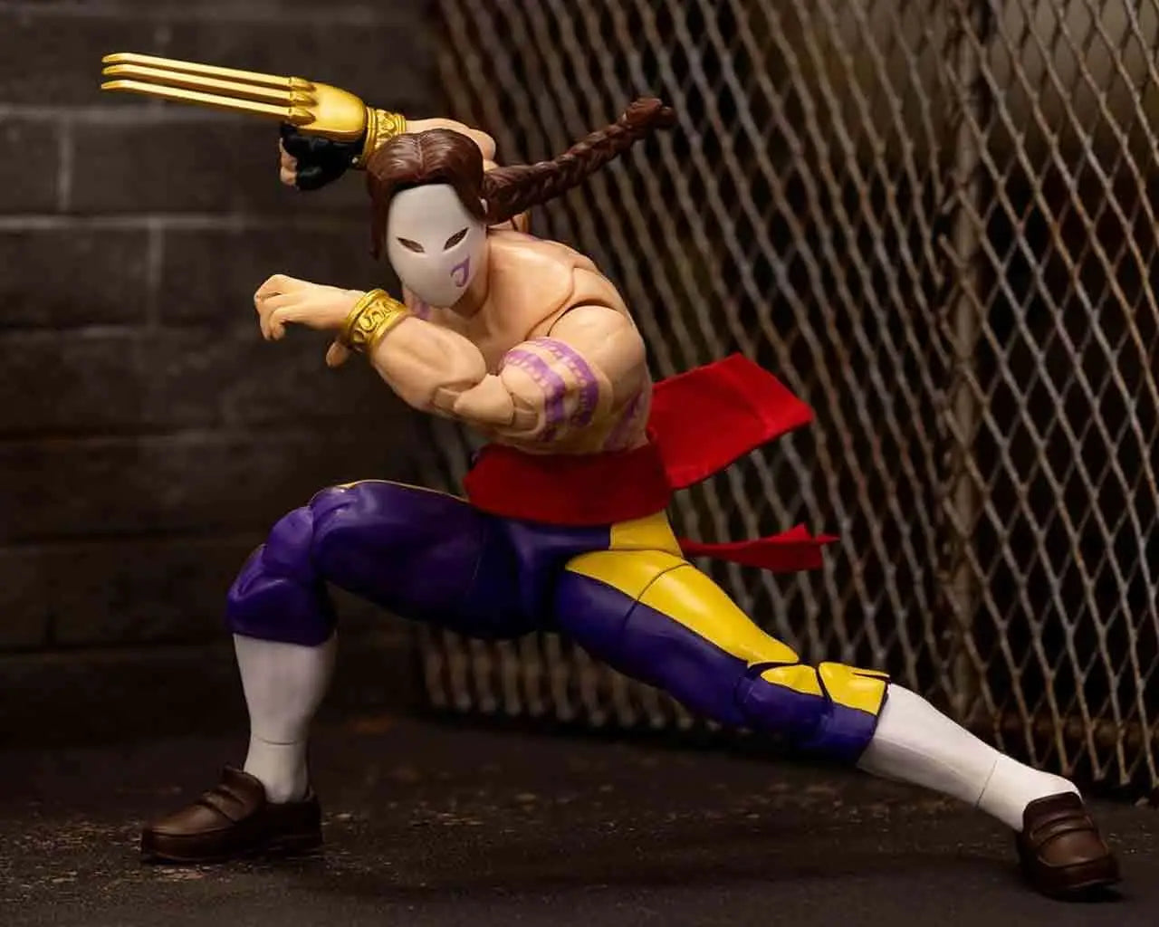 JADA TOYS VEGA - STREET FIGHTER 2 DELUXE 1/12 ACTION FIGURE 15 cm