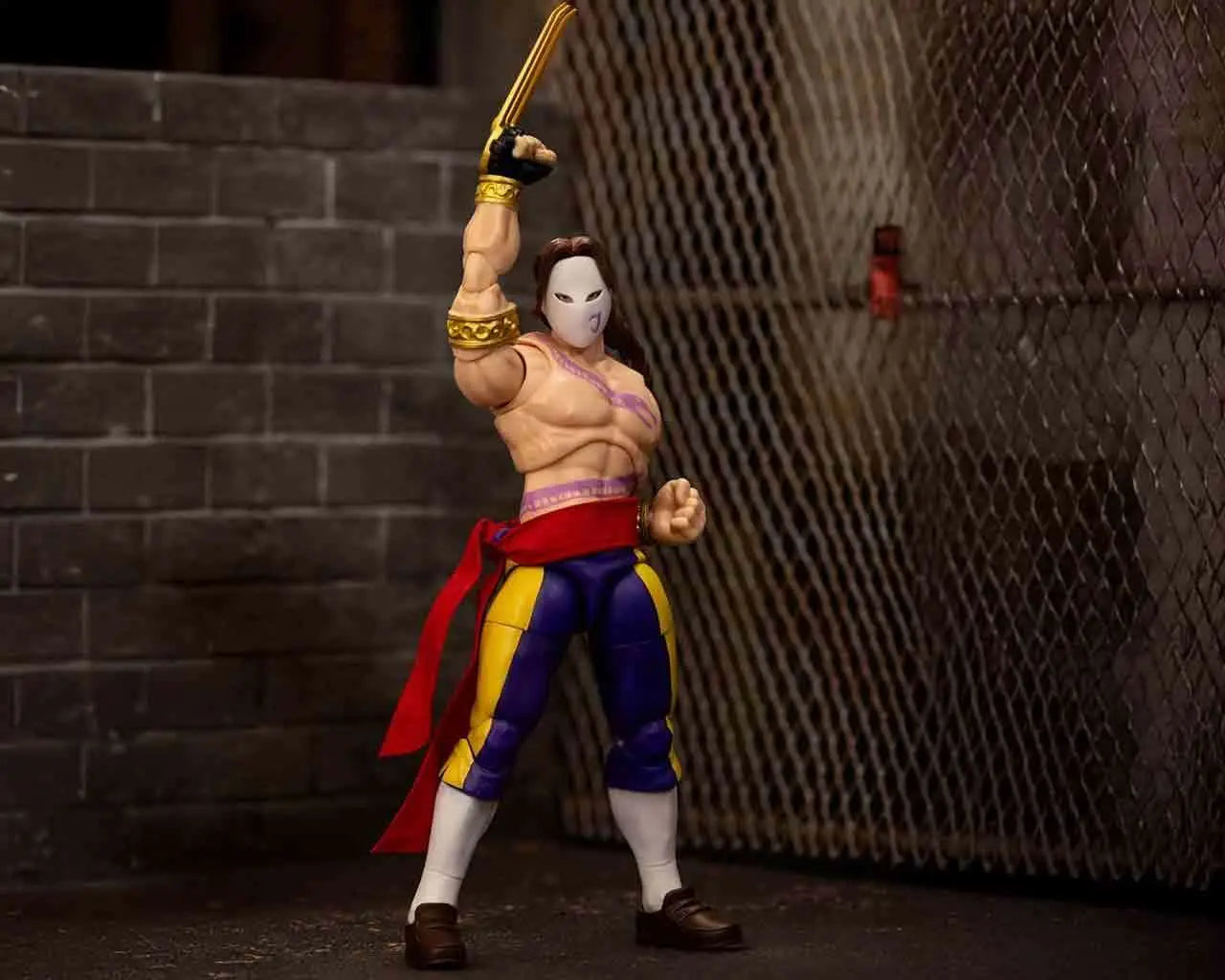 JADA TOYS VEGA - STREET FIGHTER 2 DELUXE 1/12 ACTION FIGURE 15 cm