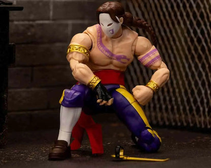 JADA TOYS VEGA - STREET FIGHTER 2 DELUXE 1/12 ACTION FIGURE 15 cm