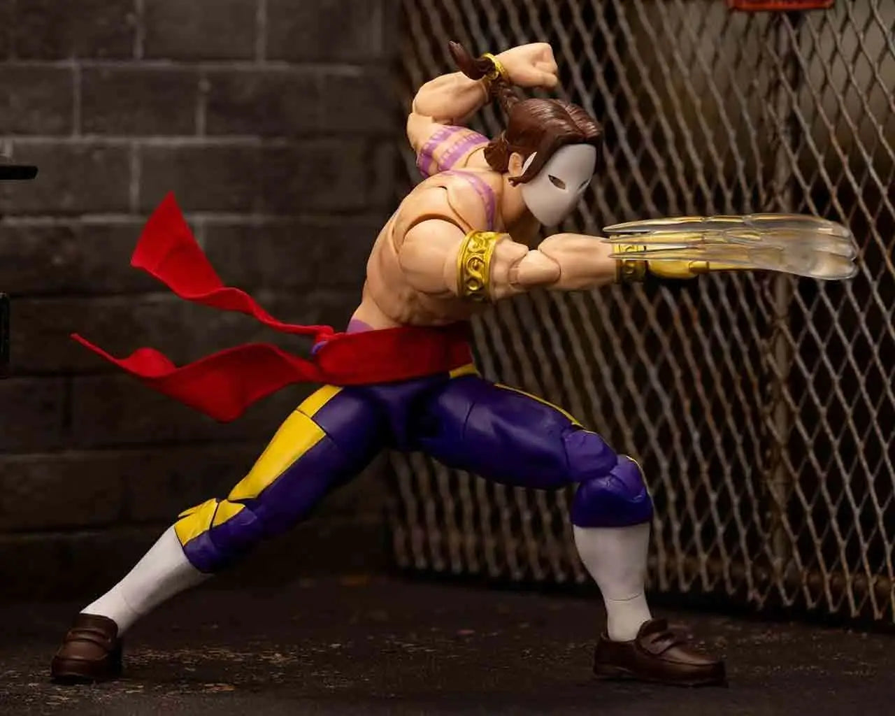 JADA TOYS VEGA - STREET FIGHTER 2 DELUXE 1/12 ACTION FIGURE 15 cm
