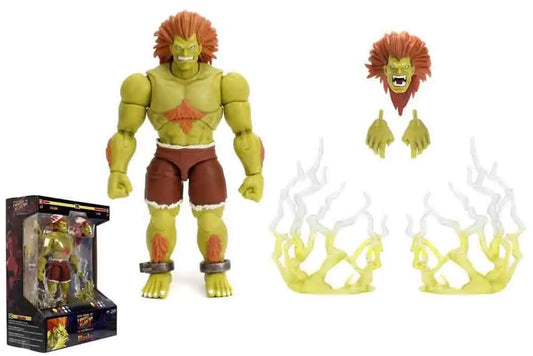 JADA TOYS - STREET FIGHTER 2 BLANKA DELUXE 1/12 ACTION FIGURE 1 cm