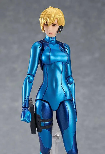 GOOD SMILE COMPANY METROID SAMUS ARAN ZERO SUIT FIGMA AF ACTION FIGURE 13 cm