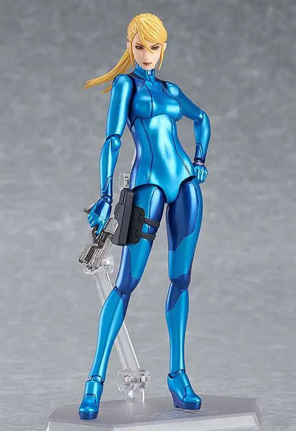 GOOD SMILE COMPANY METROID SAMUS ARAN ZERO SUIT FIGMA AF ACTION FIGURE 13 cm