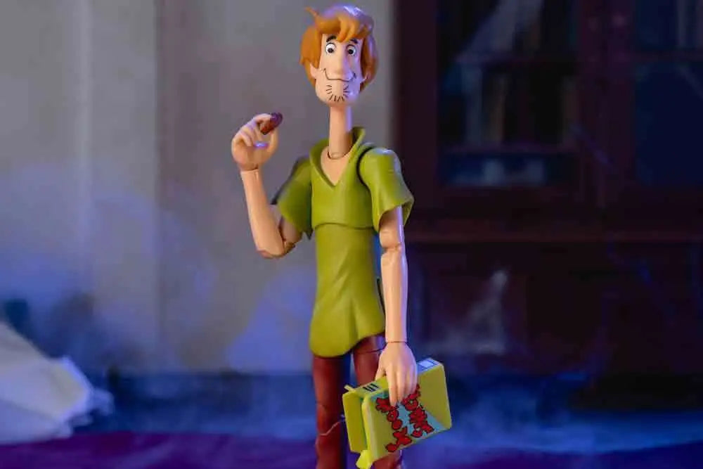 JADA TOYS SCOOBYDOO SHAGGY WAVE 1 DELUXE 1/12 ACTION FIGURE