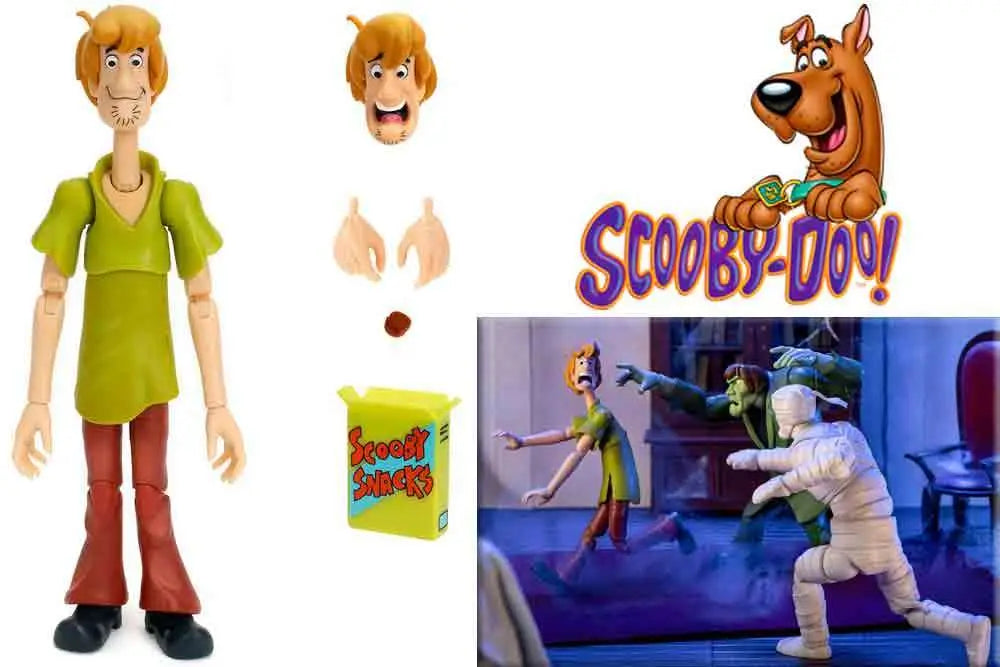 JADA TOYS SCOOBYDOO SHAGGY WAVE 1 DELUXE 1/12 ACTION FIGURE