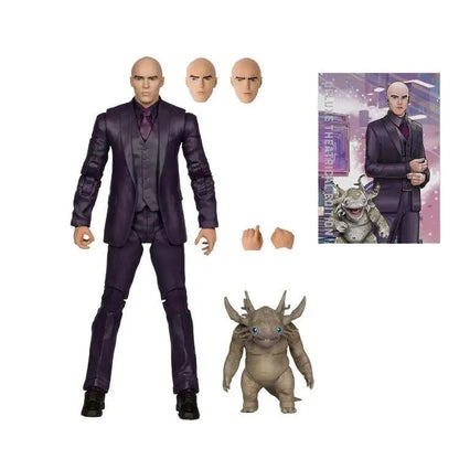 MCFARLANE TOYS 25 SUPERMAN - DC THEATRICAL DLX MOVIE ASST 7INCH AF SET (6) ACTION FIGURE 18 cm