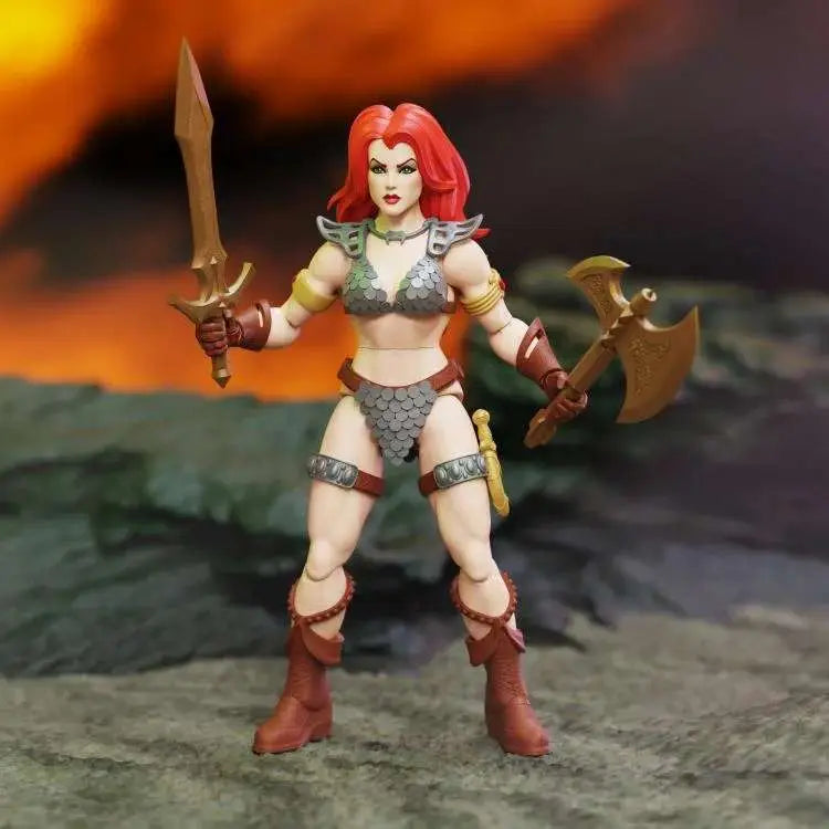 BOSS FIGHT STUDIO IMMORTAL CHAMPIONS RED SONJA ACTION FIGURE 13.5 cm