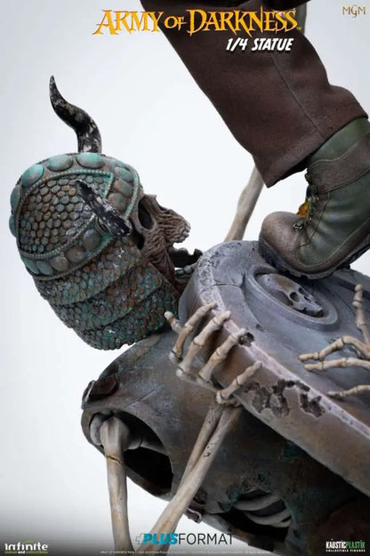 INFINITE STATUE ARMY DARKNESS ASH PLUS FORMAT 1/4 STATUA 21.5 cm