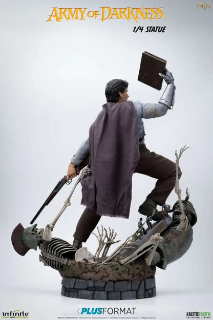 INFINITE STATUE ARMY DARKNESS ASH PLUS FORMAT 1/4 STATUA 21.5 cm