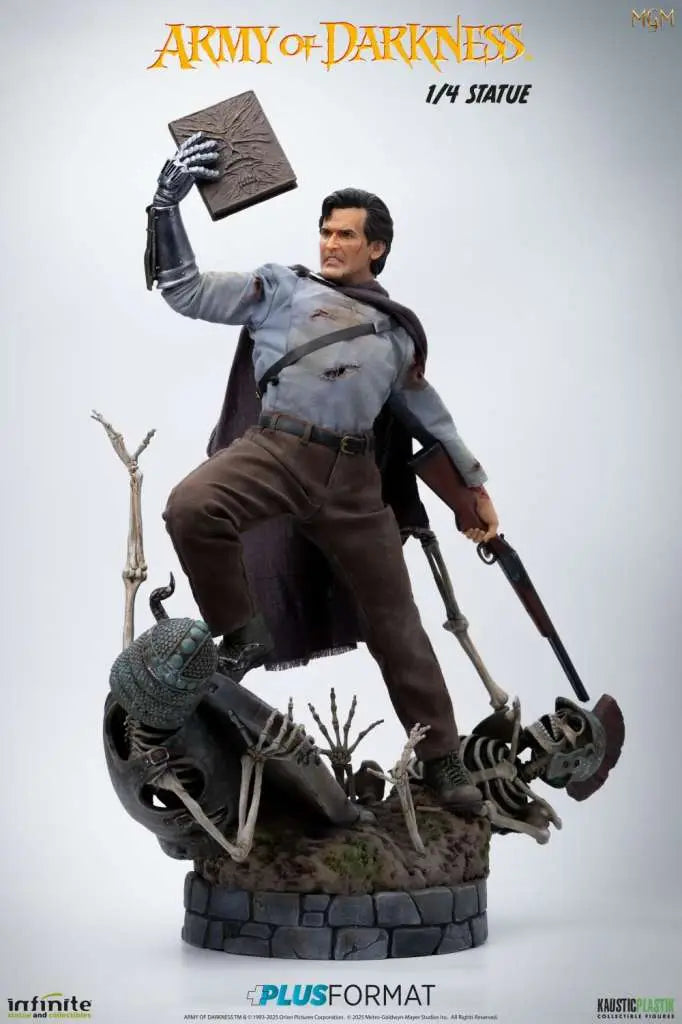 INFINITE STATUE ARMY DARKNESS ASH PLUS FORMAT 1/4 STATUA 21.5 cm