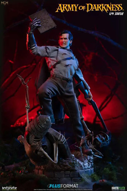 INFINITE STATUE ARMY DARKNESS ASH PLUS FORMAT 1/4 STATUA 21.5 cm