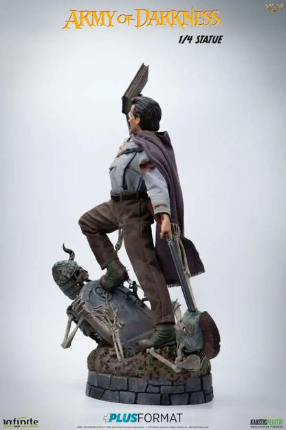 INFINITE STATUE ARMY DARKNESS ASH PLUS FORMAT 1/4 STATUA 21.5 cm