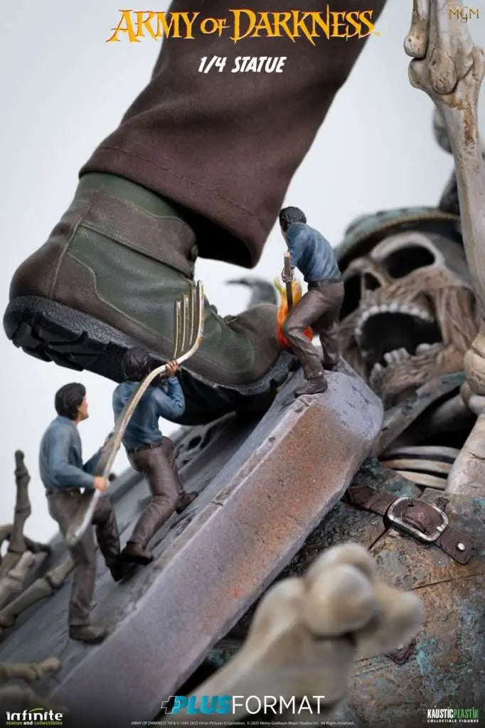 INFINITE STATUE ARMY DARKNESS ASH PLUS FORMAT 1/4 STATUA 21.5 cm