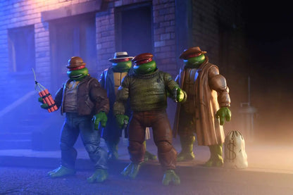 TMNT MIRAGE COMICS GANGSTER TURTLES 4PACK AF